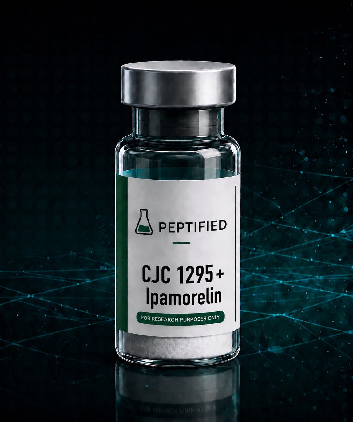 CJC-1295 (Without DAC) + Ipamorelin - Research Compound